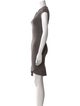 Helmut Lang V-Neck Mini Dress