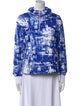Helmut Lang Printed Mock Neck Sweatshirt