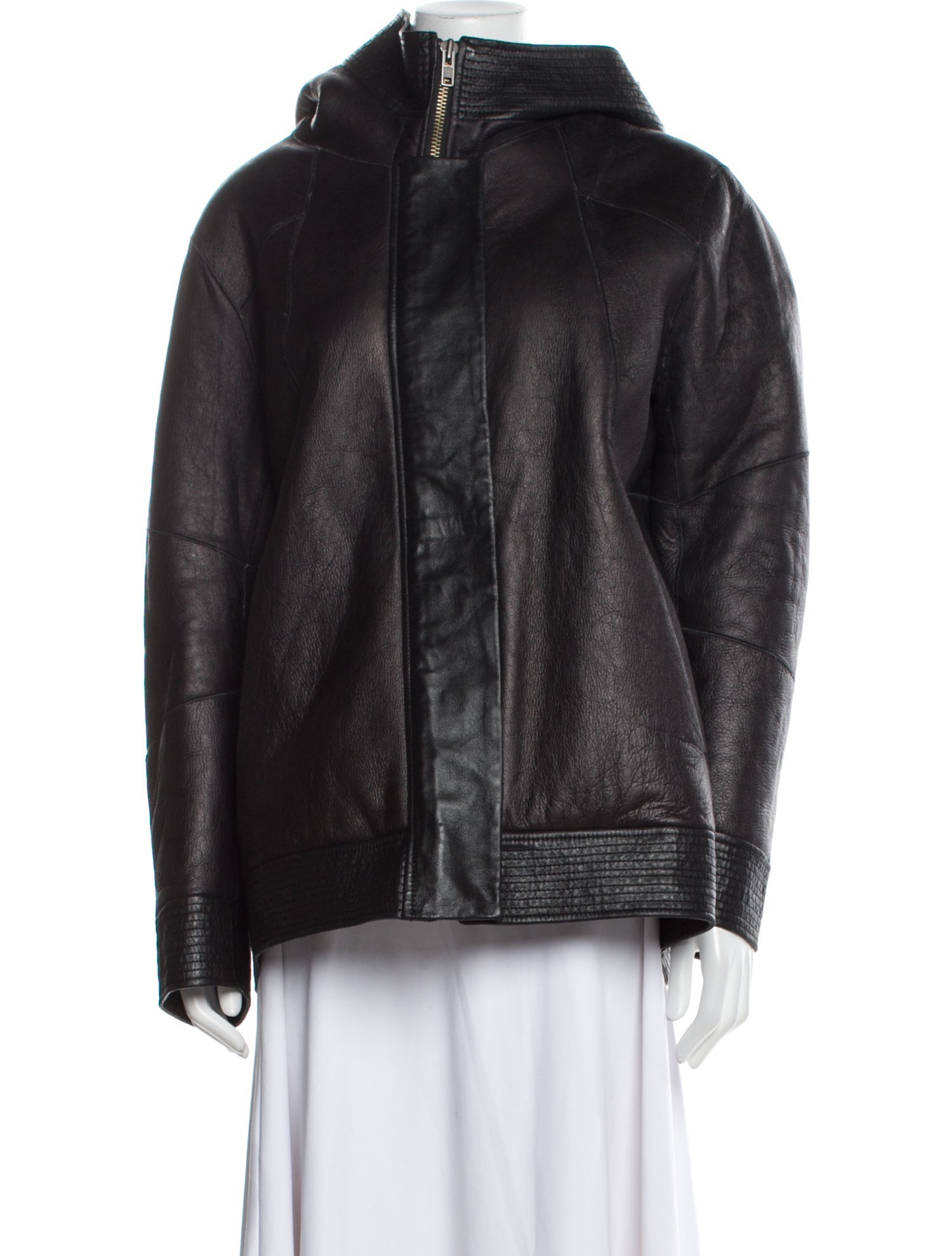 Helmut Lang Shearling Fur Jacket