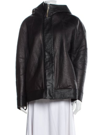 Helmut Lang Shearling Fur Jacket