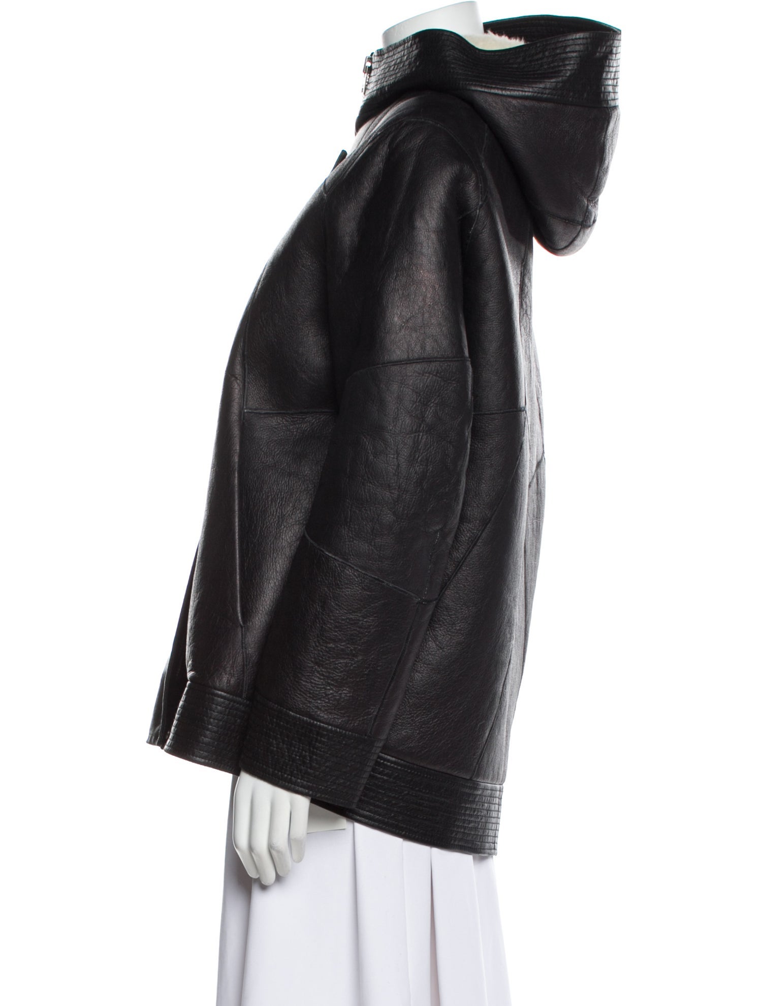 Helmut Lang Shearling Fur Jacket