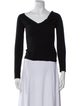 Helmut Lang Wool V-Neck Sweater