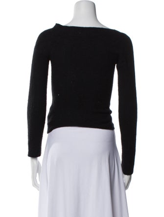 Helmut Lang Wool V-Neck Sweater