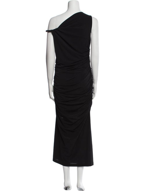 Helmut Lang One-Shoulder Midi Length Dress