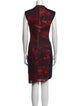 Helmut Lang Printed Midi Length Dress
