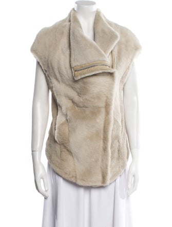 Helmut Lang Lamb Fur Vest