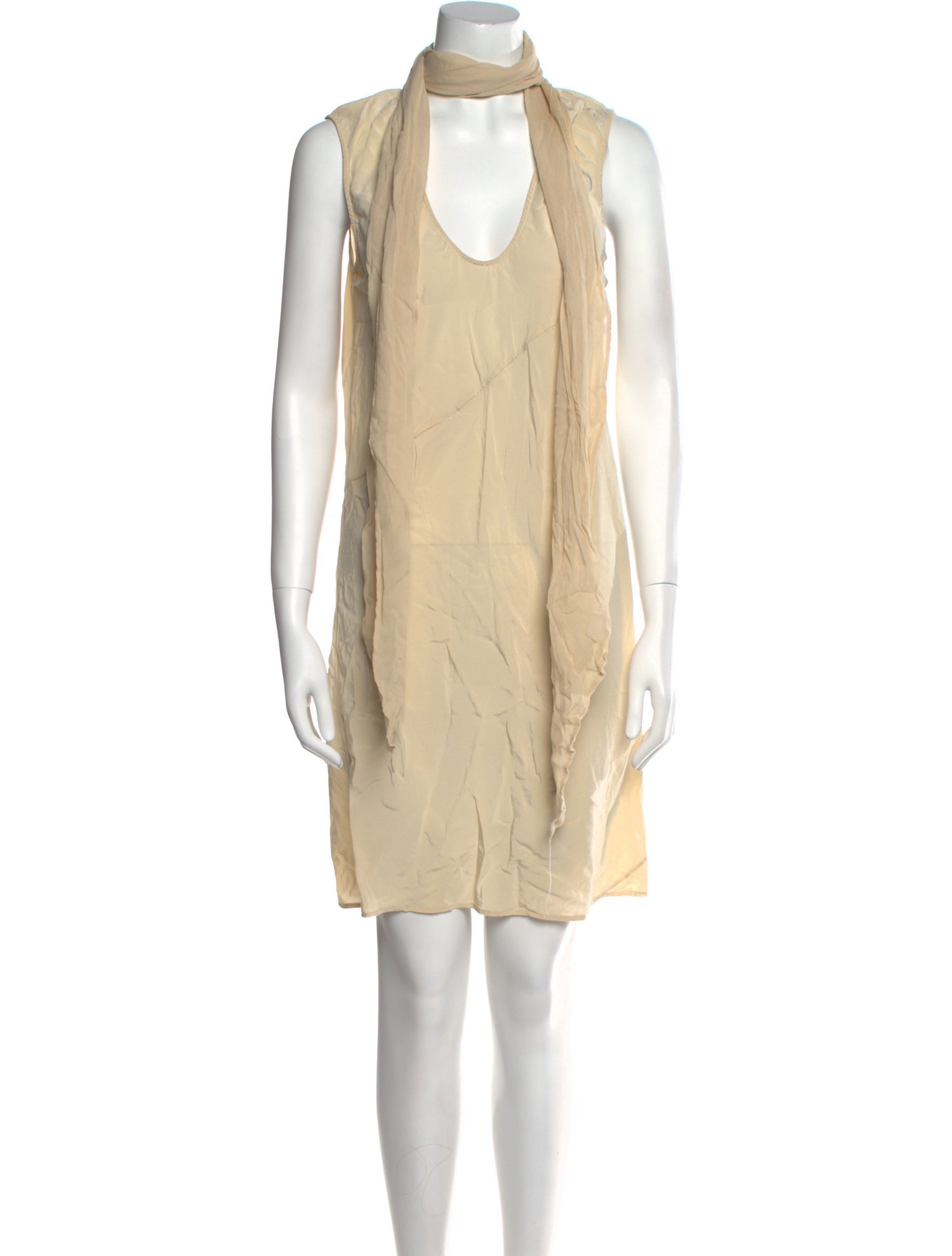 Helmut Lang Silk Mini Dress