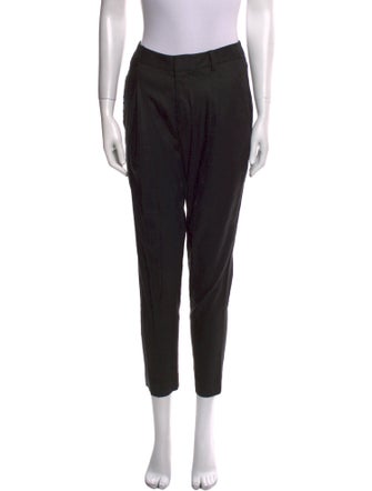 Helmut Lang Linen Straight Leg Pants