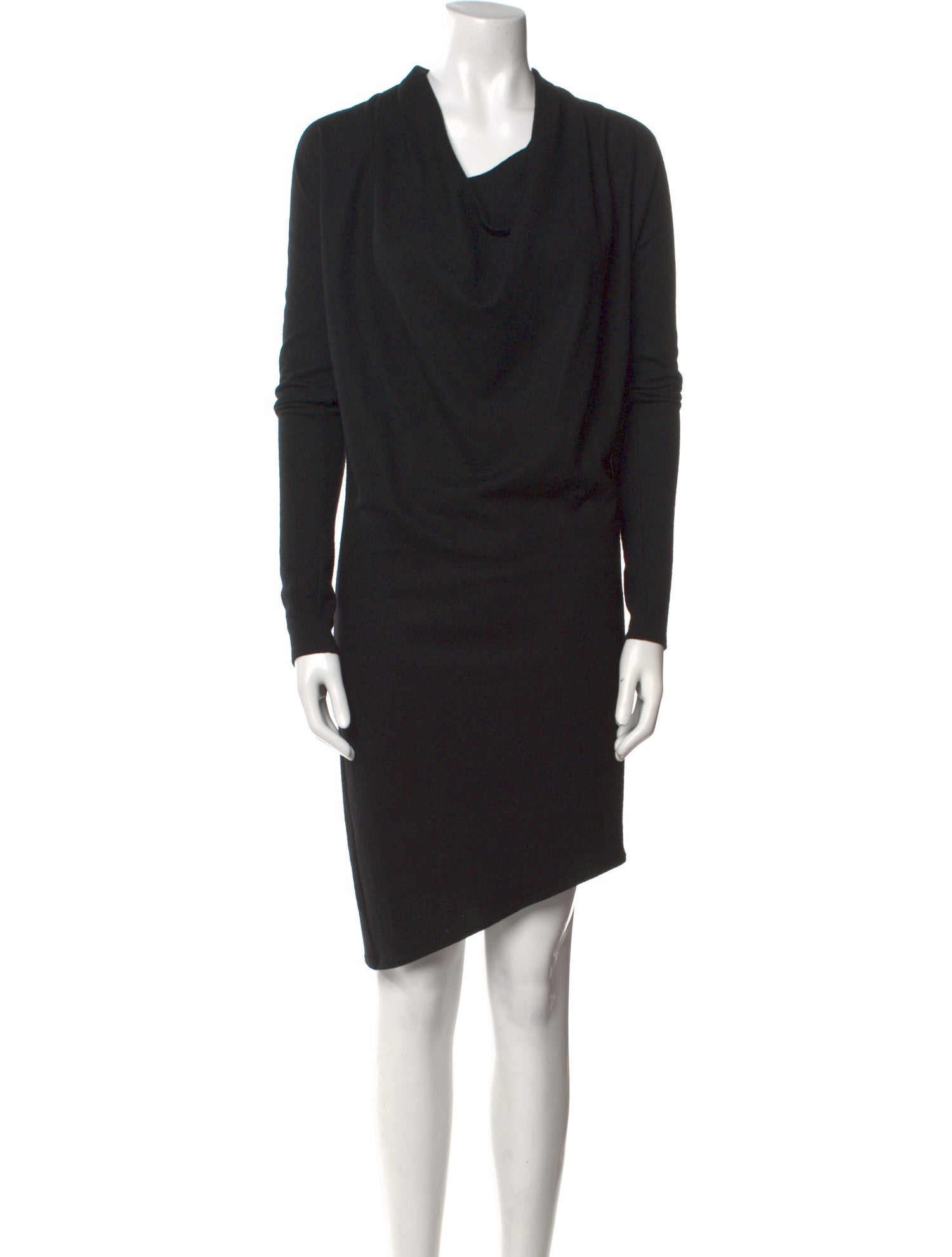 Helmut Lang Wool Knee-Length Dress