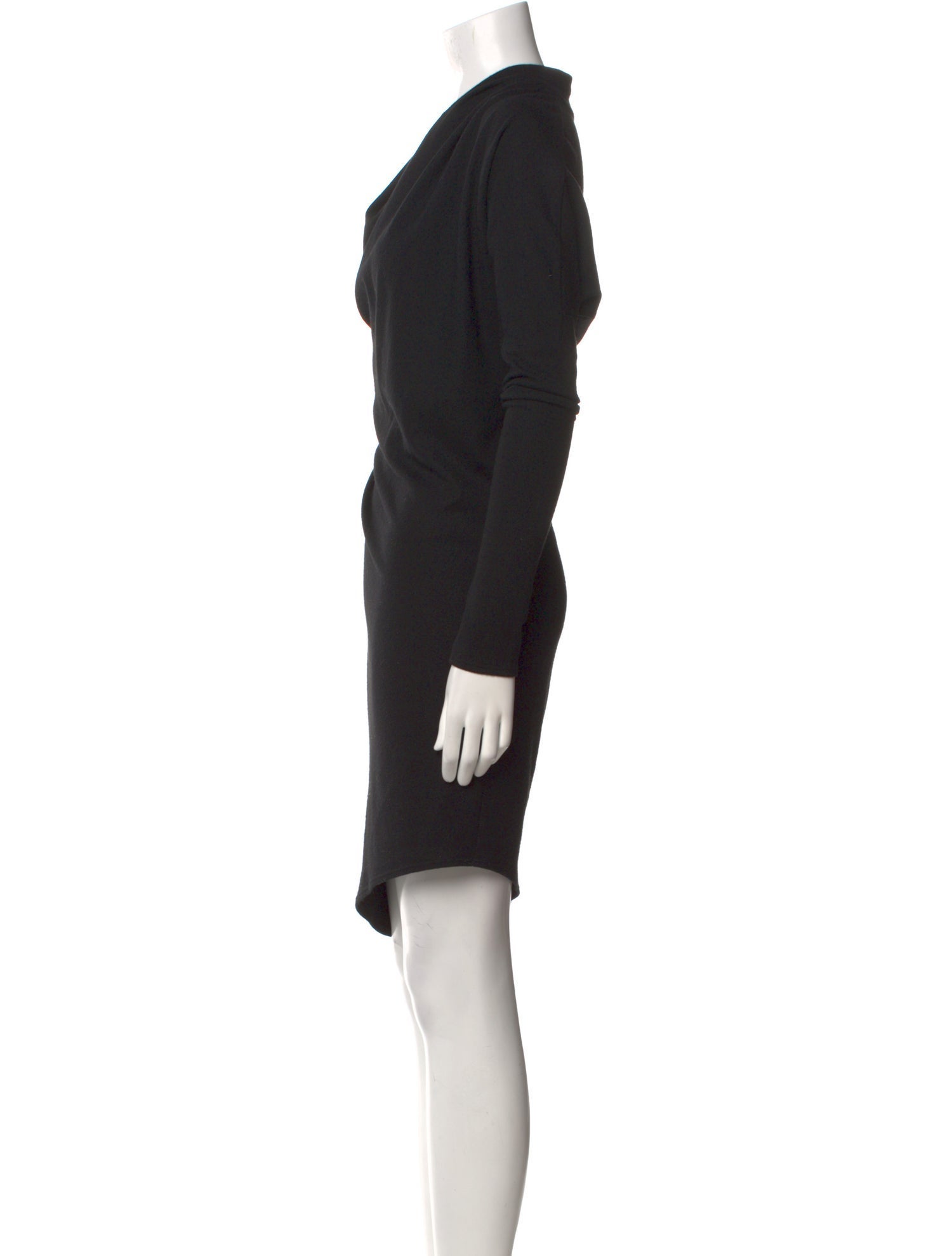 Helmut Lang Wool Knee-Length Dress