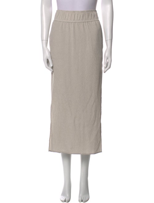 Helmut Lang Silk Long Skirt