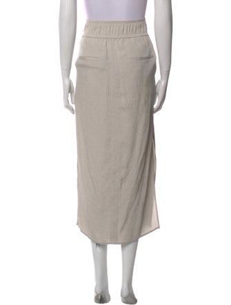 Helmut Lang Silk Long Skirt