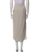 Helmut Lang Silk Long Skirt