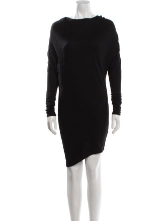 Helmut Lang Wool Mini Dress