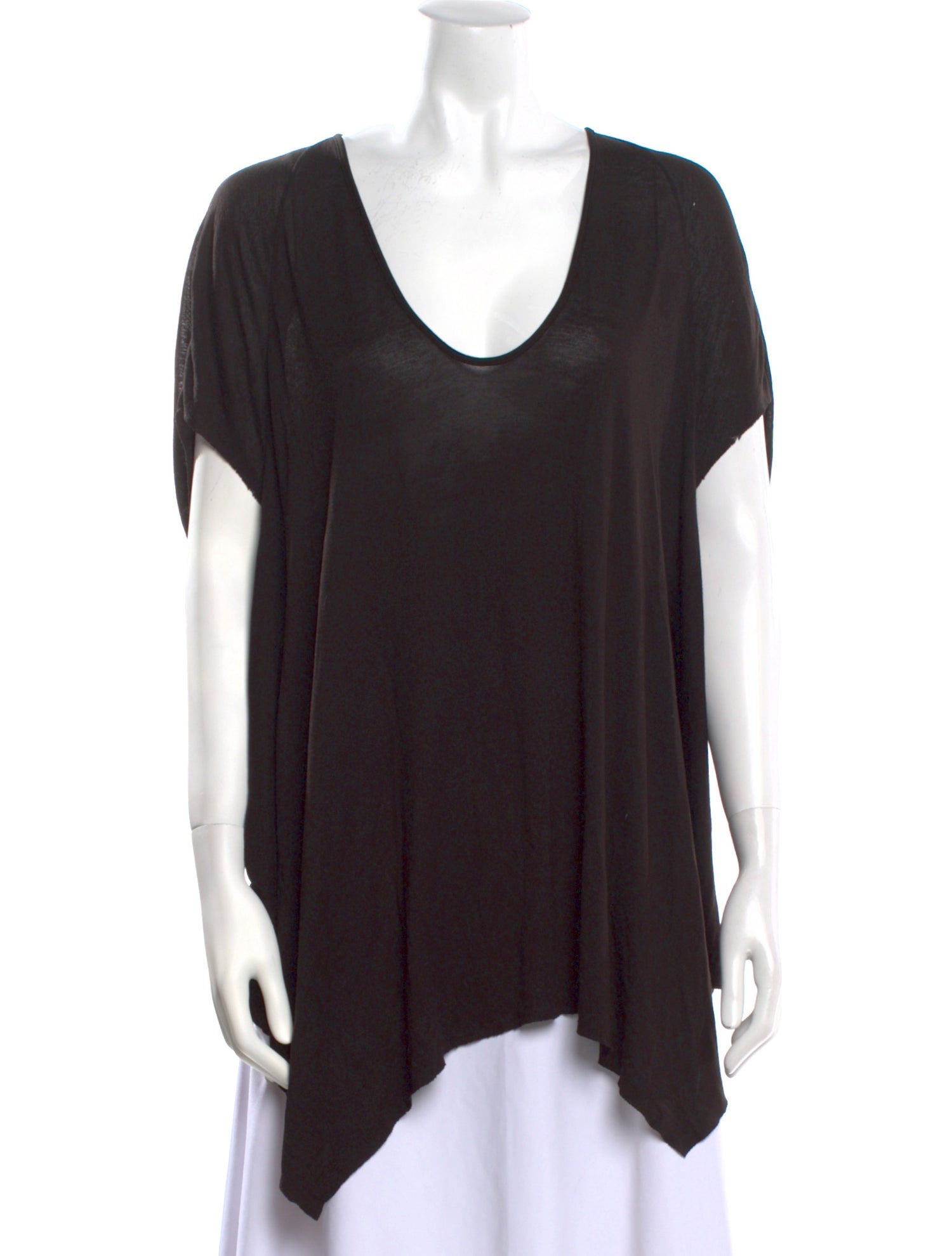 Helmut Lang V-Neck Short Sleeve T-Shirt