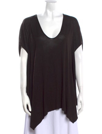 Helmut Lang V-Neck Short Sleeve T-Shirt