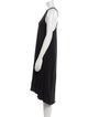Helmut Lang Scoop Neck Knee-Length Dress
