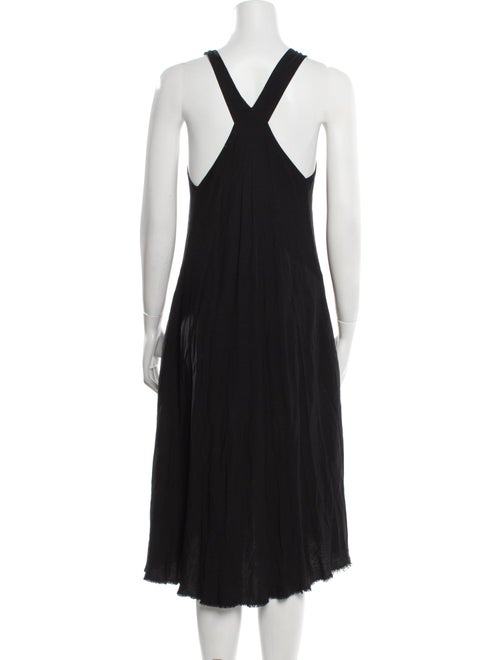 Helmut Lang Scoop Neck Knee-Length Dress
