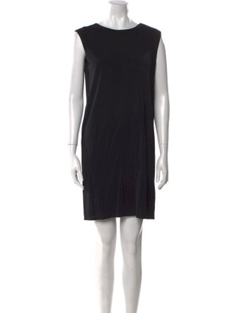 Helmut Lang Bateau Neckline Mini Dress