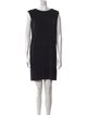 Helmut Lang Bateau Neckline Mini Dress