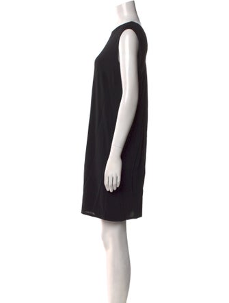 Helmut Lang Bateau Neckline Mini Dress