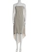 Helmut Lang Virgin Wool Long Dress