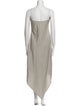 Helmut Lang Virgin Wool Long Dress