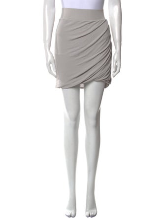 Helmut Lang Ruffle Embellishment Mini Skirt