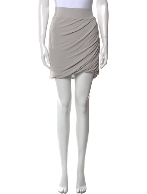 Helmut Lang Ruffle Embellishment Mini Skirt