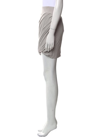 Helmut Lang Ruffle Embellishment Mini Skirt