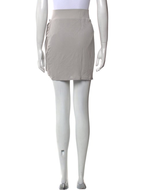 Helmut Lang Ruffle Embellishment Mini Skirt