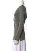 Helmut Lang Cowl Neck Long Sleeve Top