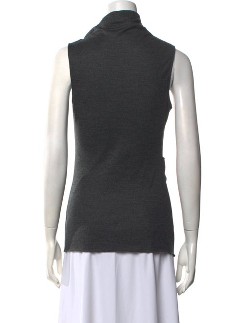 Helmut Lang Wool Cowl Neck Top