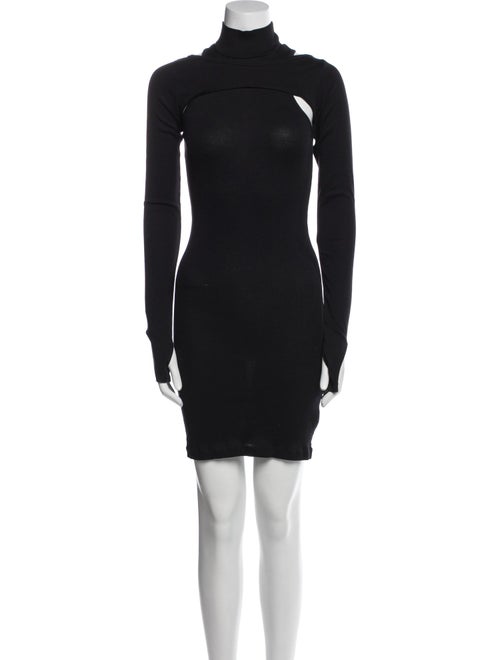Helmut Lang Turtleneck Mini Dress