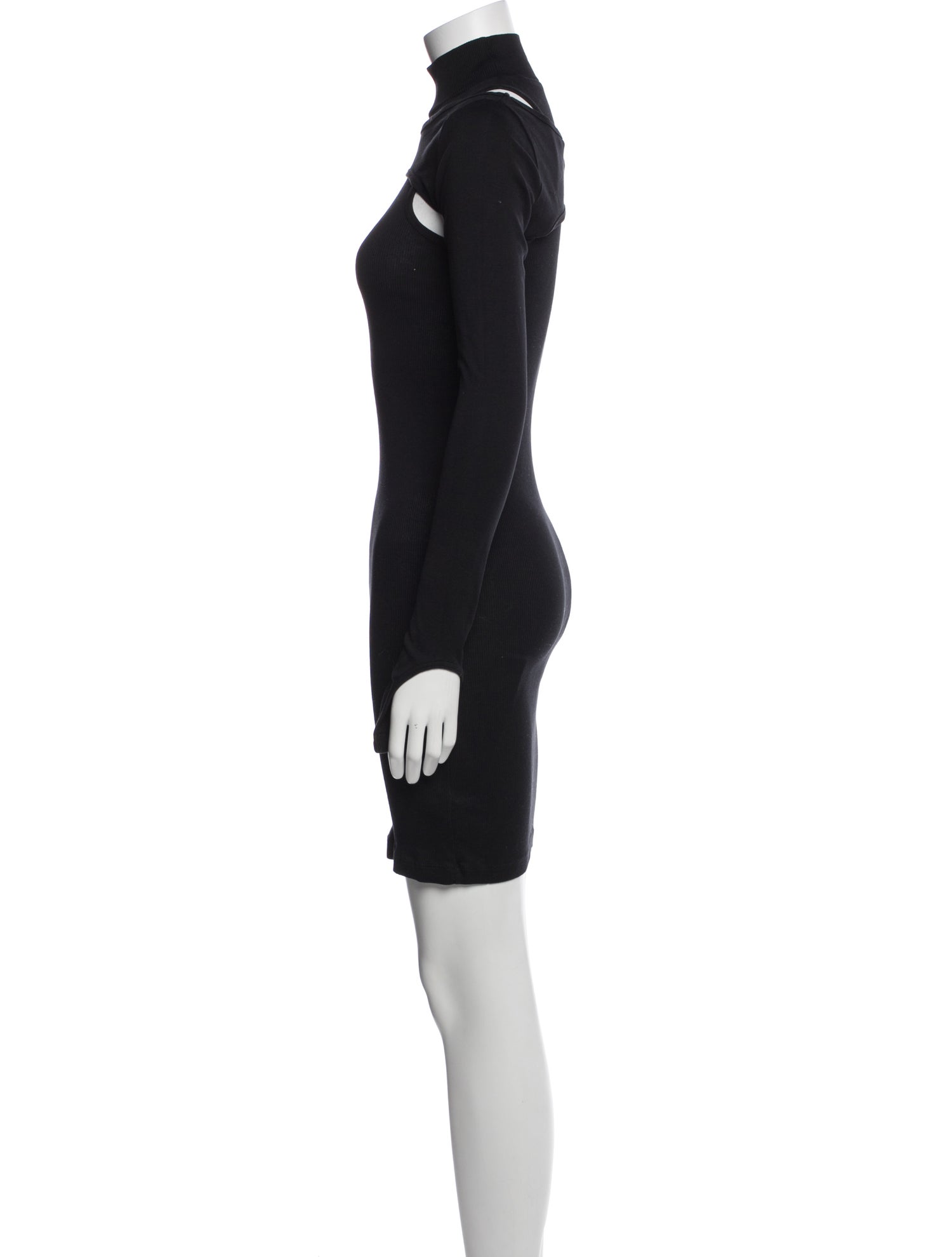Helmut Lang Turtleneck Mini Dress