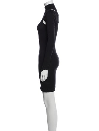 Helmut Lang Turtleneck Mini Dress