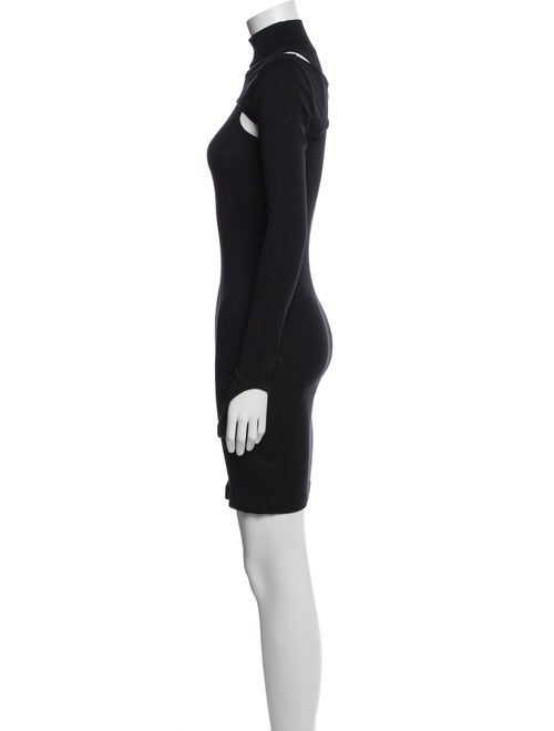 Helmut Lang Turtleneck Mini Dress