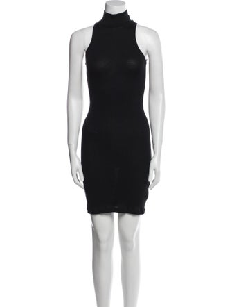 Helmut Lang Turtleneck Mini Dress