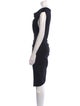 Helmut Lang Wool Midi Length Dress