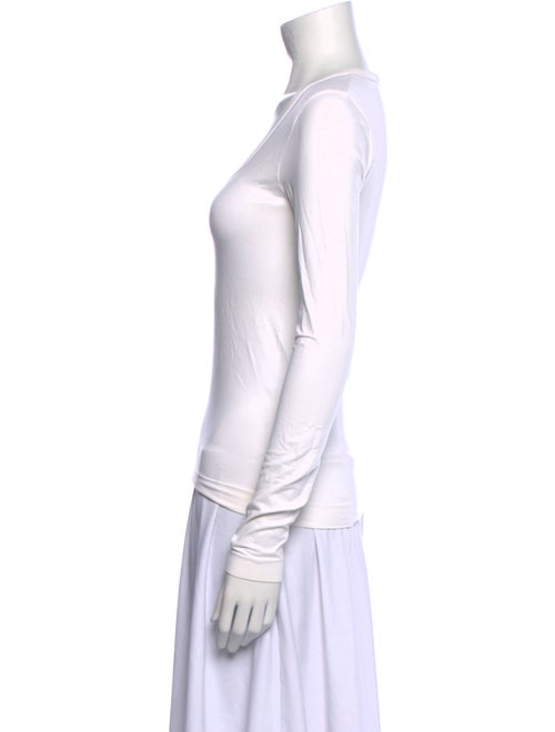 Helmut Lang Nylon Scoop Neck Top