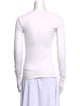 Helmut Lang Nylon Scoop Neck Top