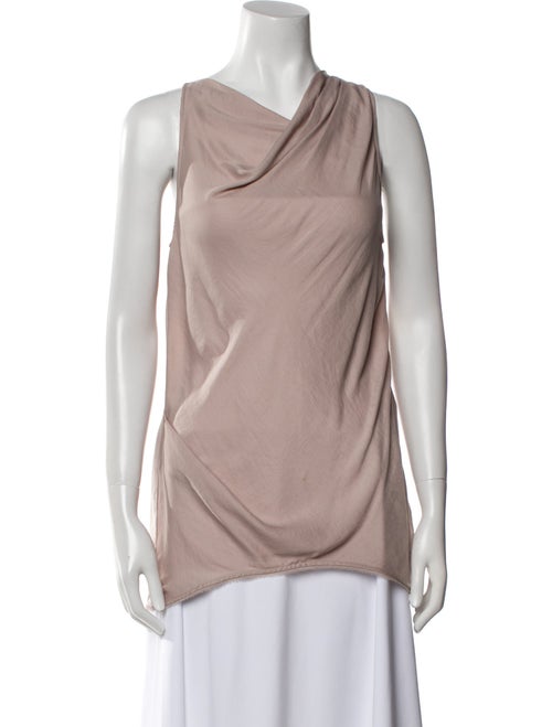 Helmut Lang Cowl Neck Sleeveless Top