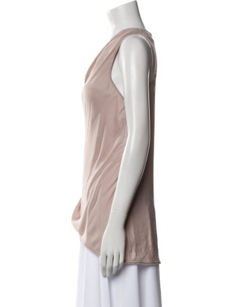 Helmut Lang Cowl Neck Sleeveless Top