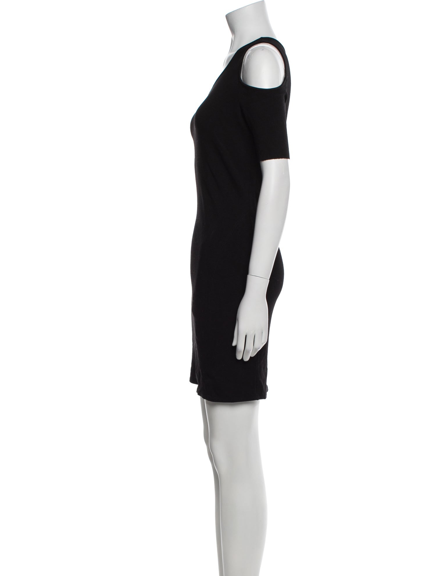 Helmut Lang Asymmetrical Mini Dress