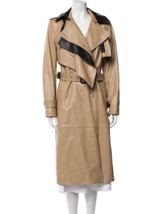 Helmut Lang Lamb Leather Trench Coat