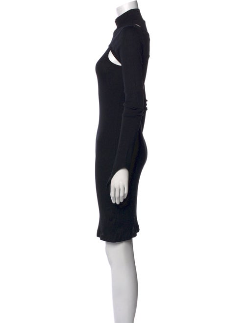 Helmut Lang Turtleneck Mini Dress