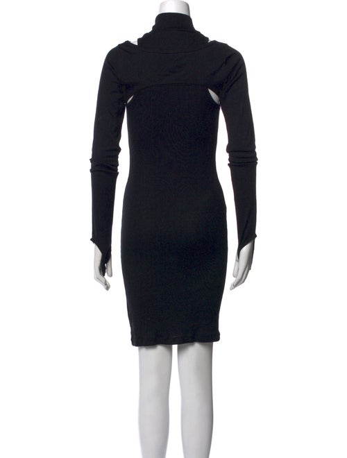 Helmut Lang Turtleneck Mini Dress