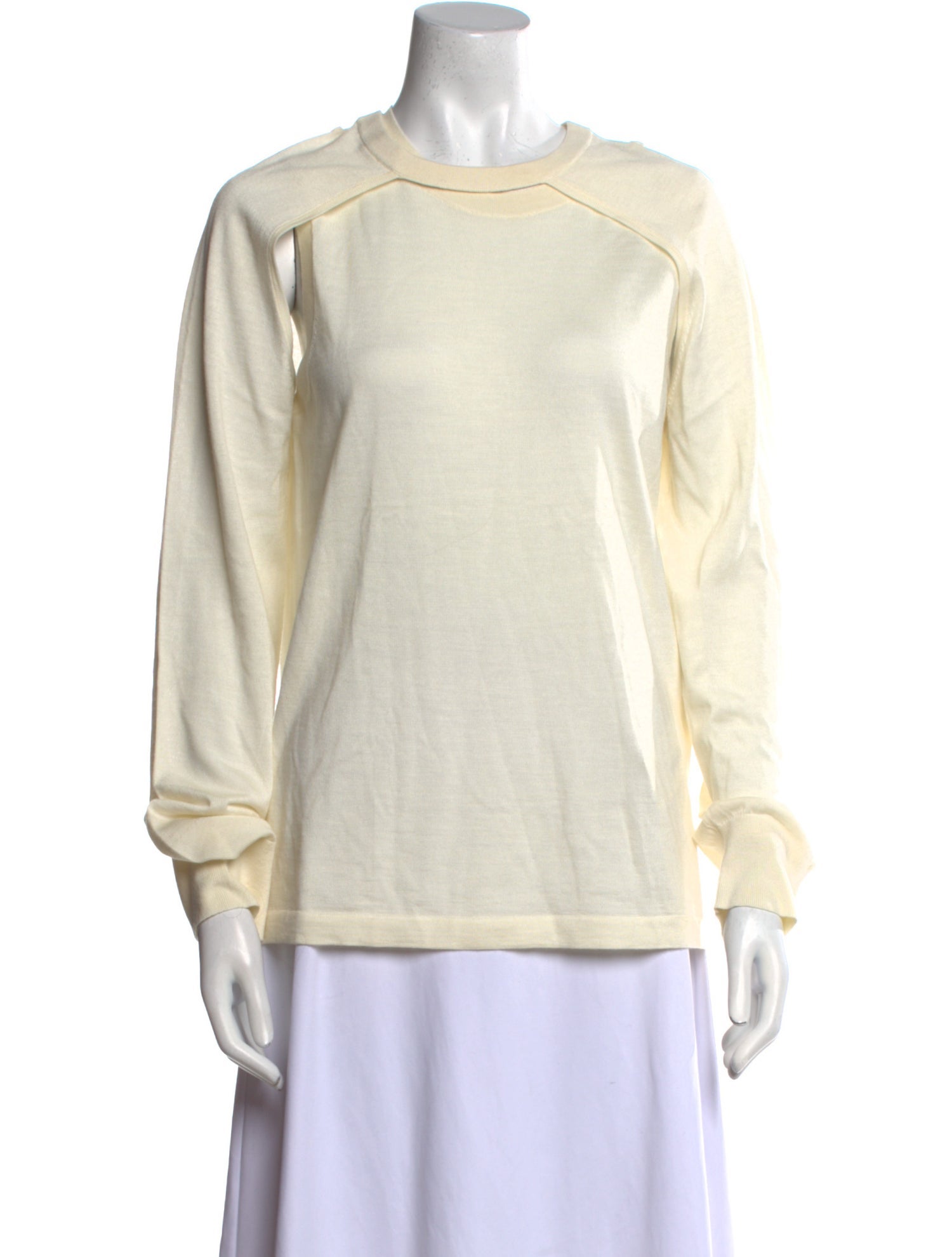 Helmut Lang Wool Crew Neck Sweatshirt