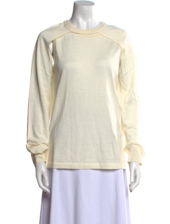 Helmut Lang Wool Crew Neck Sweatshirt