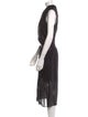 Helmut Lang Silk Midi Length Dress